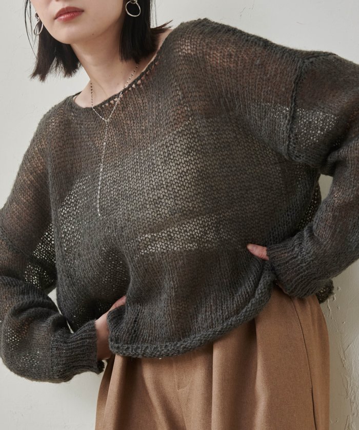 【ラナン/Ranan】のRanan/モヘアライクローゲージニット インテリア・キッズ・メンズ・レディースファッション・服の通販 founy(ファニー) https://founy.com/ ファッション Fashion レディースファッション Fashion for Women トップス・カットソー Cut & Sew Tops ニット Knit Tops & Sweaters インナー Innerwear キャミソール Camisole, Spaghetti Strap Top シアー Sheer, See-Through タンク Tank Top, Sleeveless Top タートル Turtleneck, Turtle Collar バランス Balance, Style Balance ベーシック Basic, Essential ルーズ Loose, Oversized A/W・秋冬 Autumn/Winter 2023年 2023 2023-2024秋冬・A/W Autumn/Winter 2023–24 AW23–24 |ID: prp329100004740992 ipo3291000000034253760