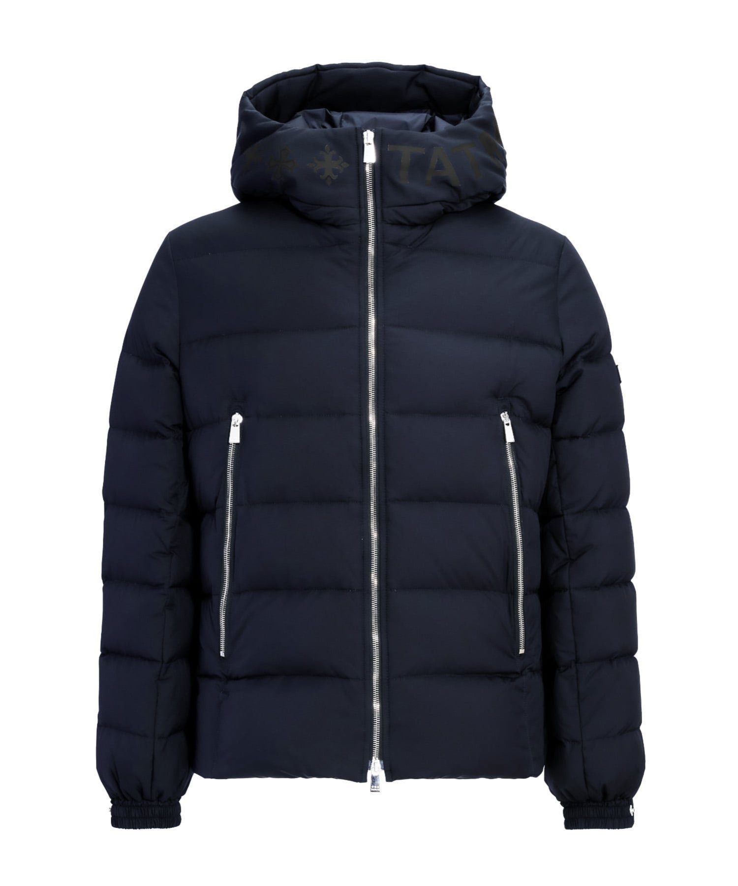 【タトラス コンセプトストア/TATRAS CONCEPT STORE / MEN】の【オンライン限定】カシマーゾ / ダウンジャケット インテリア・キッズ・メンズ・レディースファッション・服の通販 founy(ファニー) 　ファッション　Fashion　メンズファッション　Fashion for Men　イタリア　Italy　ジャケット　Jacket, Outerwear　タフタ　Taffeta, Structured Fabric　ダウン　Down, Puffer　プリント　Print, Printed Pattern　NAVY|ID: prp329100004740997 ipo3291000000034933149