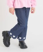 【エフオー オンラインストア/F.O.Online Store / KIDS】のWEB限定 裾スカラップカットソーパンツ 10分丈 ブルー|ID: prp329100004741016 ipo3291000000034254099