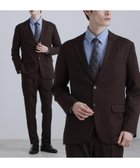 【ティーケー/tk TAKEO KIKUCHI / MEN】の【洗える】ピンヘッドストレッチセットアップ ブラウン|ID: prp329100004741258 ipo3291000000034305046