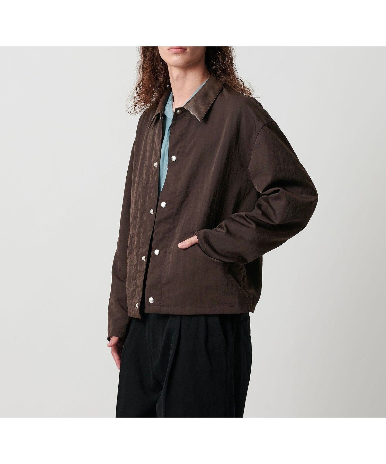 【ビューティ&ユース ユナイテッドアローズ/BEAUTY&YOUTH / UNITED ARROWS / MEN】のヴィンテージ ナイロン ツイル レザーライク カラー ジャケット 人気、トレンドファッション・服の通販 founy(ファニー) 　ファッション　Fashion　メンズファッション　Fashion for Men　おすすめ　Recommended / Our Picks　クロップド　Cropped, Short Length　ジャケット　Jacket, Outerwear　スラックス　Slacks, Dress Pants　ツイル　Twist, Twisted Detail　デニム　Denim, Jeans Material　ワッシャー　Washer, Crinkled Finish　ヴィンテージ　Vintage Style　 other-1|ID: prp329100004741265 ipo3291000000034258004