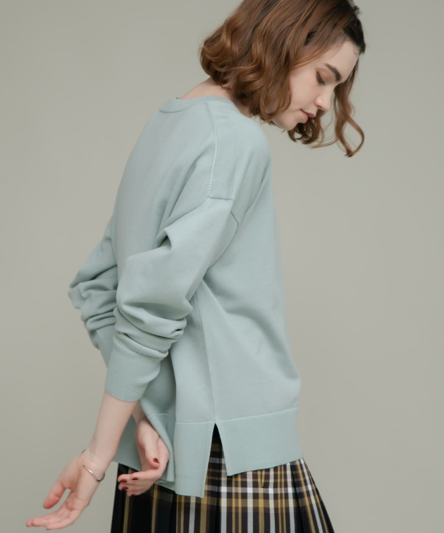 【サニーレーベル/Sonny Label / URBAN RESEARCH】の『洗濯可』サイドスリットハイゲージプルオーバー インテリア・キッズ・メンズ・レディースファッション・服の通販 founy(ファニー) ファッション Fashion レディースファッション Fashion for Women トップス・カットソー Cut & Sew Tops カジュアルプルオーバー・ニットトップス Pullovers & Knit Tops / Casual Pullovers 2025年 2025 2025-2026秋冬・A/W Autumn/Winter 2025–26 AW25–26 冬 Winter / This Winter おすすめ Recommended / Our Picks インナー Innerwear シンプル Simple, Minimal スリット Slit, Slit Detail ボトム Bottoms, Lower Wear リラックス Relax, Relaxed Fit ワイド Wide, Wide Fit A/W・秋冬 Autumn/Winter ミント|ID: prp329100004741267 ipo3291000000034490919