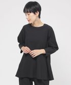 【エヴェックス バイ クリツィア/EVEX by KRIZIA】の【接触冷感】【UV対策】【ウォッシャブル】ハイゲージメリルチュニックカットソー ネイビー|ID: prp329100004741293 ipo3291000000034258373