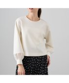 【アナイ/ANAYI】のダブルジャージー袖シアープルオーバー white|ID: prp329100004741296 ipo3291000000034258389