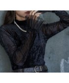 【ハレ/HARE】のシアーベロアハイネックトップス 人気、トレンドファッション・服の通販 founy(ファニー) ファッション Fashion レディースファッション Fashion for Women トップス・カットソー Cut & Sew Tops ベロアトップス Velour Tops / Velvet-Look Items おすすめ Recommended / Our Picks ウェーブ Wavy Pattern カーディガン Cardigan, Knitwear シアー Sheer, See-Through ショート Short, Short Length シンプル Simple, Minimal ジャケット Jacket, Outerwear ストレート Straight, Straight Cut チュール Tulip, Tulip Motif ハイネック High Neck, Mock Neck フリル Frill, Ruffle ベロア Velour, Soft Velvet ロング Long, Long-Length ワイド Wide, Wide Fit 冬 Winter / This Winter thumbnail ブラック09|ID: prp329100004741300 ipo3291000000034258439