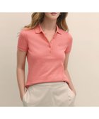 【ブルックス ブラザーズ/Brooks Brothers】のスーピマコットン ストレッチピケ GFロゴ ポロシャツ ピンク|ID: prp329100004741338 ipo3291000000034258757