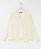 【アーバンリサーチ ロッソ/URBAN RESEARCH ROSSO】のウォッシャブルVネックフレアブラウス OFF WHITE|ID: prp329100004741368 ipo3291000000034259071