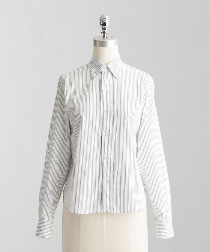 【ユナイテッドアローズ/UNITED ARROWS】のLOEFF ストライプ ボックス ボタンダウン シャツ インテリア・キッズ・メンズ・レディースファッション・服の通販 founy(ファニー) https://founy.com/ ファッション Fashion レディースファッション Fashion for Women トップス・カットソー Cut & Sew Tops シャツ・ブラウス・オフィスカジュアル Elegant Blouses & Button-Ups クラシカル Classical, Vintage-Inspired クラシック Classic, Timeless Style ストライプ Stripe, Striped Pattern ダウン Down, Puffer フロント Front, Front Design ブロード Broadcloth, Fine Cotton ボックス Boxy, Box Shape アウトレット Outlet / Clearance おすすめ Recommended / Our Picks ビジネス 仕事 通勤 Business / Work / Commuting |ID: prp329100004741376 ipo3291000000034259117