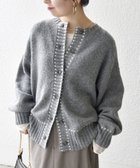 【シップス フォー ウィメン/SHIPS】のSHIPS any 手洗い可能 ステッチ デザイン ルーズ ニット カーディガン 人気、トレンドファッション・服の通販 founy(ファニー) ファッション Fashion レディースファッション Fashion for Women トップス・カットソー Cut & Sew Tops ニット Knit Tops & Sweaters カーディガン・羽織り Layered Style Cardigans 洗える Machine Washable カーディガン Cardigan, Knitwear シンプル Simple, Minimal デニム Denim, Jeans Material フェミニン Feminine, Girly フロント Front, Front Design ルーズ Loose, Oversized おすすめ Recommended / Our Picks 2025年 2025 2025-2026秋冬・A/W Autumn/Winter 2025–26 AW25–26 thumbnail グレー|ID: prp329100004741391 ipo3291000000034967089