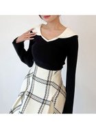 【スナイデル/SNIDEL】のオフショル衿ニットプルオーバー 人気、トレンドファッション・服の通販 founy(ファニー) ファッション Fashion レディースファッション Fashion for Women トップス・カットソー Cut & Sew Tops ニット Knit Tops & Sweaters カジュアルプルオーバー・ニットトップス Pullovers & Knit Tops / Casual Pullovers エレガント 上品 Elegant シンプル Simple, Minimal ストレート Straight, Straight Cut スマート Smart, Elegant スリーブ Sleeve, Long Sleeve / Short Sleeve デコルテ Décolleté, Neckline フィット Fit, Slim Fit フレア Flare, Flared ワイド Wide, Wide Fit おすすめ Recommended / Our Picks thumbnail BLK[009]|ID: prp329100004741414 ipo3291000000034259541