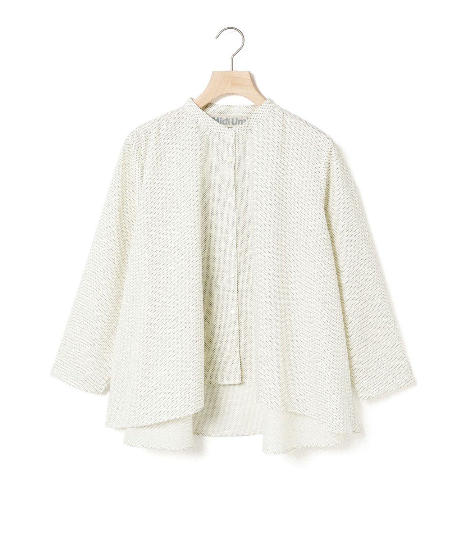 【マーコート/MARcourt】のMidiUmi ドットシャツ インテリア・キッズ・メンズ・レディースファッション・服の通販 founy(ファニー) 　ファッション　Fashion　レディースファッション　Fashion for Women　トップス・カットソー　Cut & Sew Tops　シャツ・ブラウス・オフィスカジュアル　Elegant Blouses & Button-Ups　おすすめ　Recommended / Our Picks　ドット　Polka Dot, Dot Pattern　ブロード　Broadcloth, Fine Cotton　ポケット　Pocket, Pocket Detail　ワイド　Wide, Wide Fit　人気　Popular, Best Seller　秋　Autumn　長袖　Long Sleeve, Full Sleeve　キナリスモールドット|ID: prp329100004741419 ipo3291000000034259583