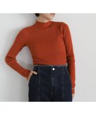 【セレクトモカ/SELECT MOCA】の【12色展開】プチハイネックリブニット 人気、トレンドファッション・服の通販 founy(ファニー) ファッション Fashion レディースファッション Fashion for Women トップス・カットソー Cut & Sew Tops ニット Knit Tops & Sweaters おすすめ Recommended / Our Picks インナー Innerwear コンパクト Compact, Small Size スタンダード Standard, Basic フィット Fit, Slim Fit ベーシック Basic, Essential リブニット Rib Knit, Ribbed Knit A/W・秋冬 Autumn/Winter thumbnail オレンジ-02|ID: prp329100004741440 ipo3291000000035021510