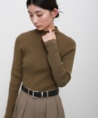 【セレクトモカ/SELECT MOCA】の【12色展開】プチハイネックリブニット 人気、トレンドファッション・服の通販 founy(ファニー) ファッション Fashion レディースファッション Fashion for Women トップス・カットソー Cut & Sew Tops ニット Knit Tops & Sweaters おすすめ Recommended / Our Picks インナー Innerwear コンパクト Compact, Small Size スタンダード Standard, Basic フィット Fit, Slim Fit ベーシック Basic, Essential リブニット Rib Knit, Ribbed Knit A/W・秋冬 Autumn/Winter thumbnail オリーブ-12|ID: prp329100004741440 ipo3291000000035021524