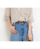 【ノーリーズ/NOLLEY'S】の《セットアップ対応》ウォッシャブルシルキーキュプラドレープシャツ ベージュ|ID: prp329100004741490 ipo3291000000034260178