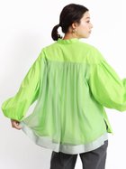 【ヴァン/Vin】のバックチュールバルーンスリーブカラーシャツ クリーム|ID: prp329100004741521 ipo3291000000034260355