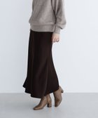 【ナチュラル ビューティー ベーシック/NATURAL BEAUTY BASIC】のバイアスサテンナロースカート ダークブラウン1|ID: prp329100004741584 ipo3291000000034869484