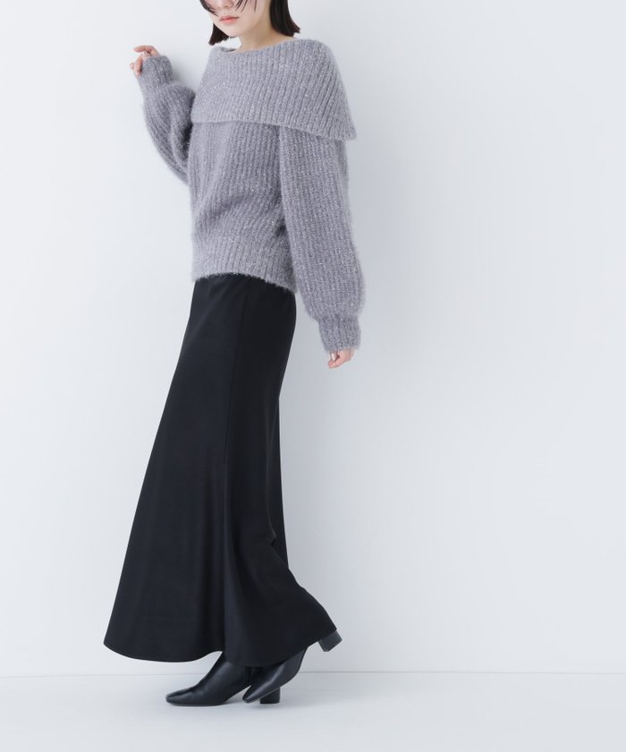 【ナチュラル ビューティー ベーシック/NATURAL BEAUTY BASIC】のバイアスサテンナロースカート インテリア・キッズ・メンズ・レディースファッション・服の通販 founy(ファニー) https://founy.com/ 雑誌掲載アイテム Magazine Picks & Fashion Features ファッション雑誌 Fashion Magazines オッジ Oggi ファッション Fashion レディースファッション Fashion for Women スカート Skirts サテン Satin, Glossy Fabric スウェット / スエット Sweatshirt, Sweatwear ドレープ Drape, Draping Fabric バイアス Bias, Diagonal Cut エレガント 上品 Elegant 雑誌 Magazine, Fashion Magazine |ID: prp329100004741584 ipo3291000000035018838