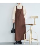 【ドゥ アルシーヴ/Doux archives】のピグメント加工フロントZIPジャンスカ 人気、トレンドファッション・服の通販 founy(ファニー) ファッション Fashion レディースファッション Fashion for Women インナー Innerwear フロント Front, Front Design ポケット Pocket, Pocket Detail ラップ Wrap, Wrap Design ロング Long, Long-Length おすすめ Recommended / Our Picks thumbnail BROWN|ID: prp329100004741663 ipo3291000000034261722