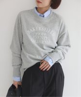 【スローブ イエナ/SLOBE IENA】の+81BRANCA/ハチイチブランカ SLOBE別注 ロゴスウェット 人気、トレンドファッション・服の通販 founy(ファニー) ファッション Fashion レディースファッション Fashion for Women トップス・カットソー Cut & Sew Tops レディースパーカー・カジュアルフーディー Casual Hoodies & Sweatshirts スウェット・クルーネックトップス Sweatshirts & Crewnecks / Relaxed Fit Sweat Tops スマート Smart, Elegant ミリタリー Military, Army Style 別注 Limited Edition, Custom Order |ID:prp329100004741669