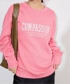 【スローブ イエナ/SLOBE IENA】の+81BRANCA/ハチイチブランカ SLOBE別注 ロゴスウェット 人気、トレンドファッション・服の通販 founy(ファニー) ファッション Fashion レディースファッション Fashion for Women トップス・カットソー Cut & Sew Tops レディースパーカー・カジュアルフーディー Casual Hoodies & Sweatshirts スウェット・クルーネックトップス Sweatshirts & Crewnecks / Relaxed Fit Sweat Tops スマート Smart, Elegant ミリタリー Military, Army Style 別注 Limited Edition, Custom Order thumbnail ピンク|ID: prp329100004741669 ipo3291000000034261789
