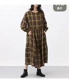 【スタディオ クリップ/studio CLIP】の《natural by clip》TRWチェック前開きワンピース プチサイズあり 人気、トレンドファッション・服の通販 founy(ファニー) ファッション Fashion レディースファッション Fashion for Women ワンピース Dresses おすすめ Recommended / Our Picks ギャザー Gathered, Ruffled スウェット / スエット Sweatshirt, Sweatwear チェック Check, Plaid, Tartan ベスト Vest, Waistcoat 秋 Autumn A/W・秋冬 Autumn/Winter thumbnail イエロー60|ID: prp329100004741670 ipo3291000000034261788