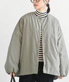 【アールピーエス/rps】のナイロン中綿ノーカラージャケット 人気、トレンドファッション・服の通販 founy(ファニー) ファッション Fashion レディースファッション Fashion for Women アウター Coat / Outerwear Collection レディースジャケット・軽アウター Jackets ノーカラージャケット / シンプル上品コーデ Collarless Jackets ジャケット Jacket, Outerwear スリット Slit, Slit Detail ダウン Down, Puffer 再入荷 Restock / Back in Stock thumbnail ライトカーキ|ID: prp329100004741676 ipo3291000000034893823