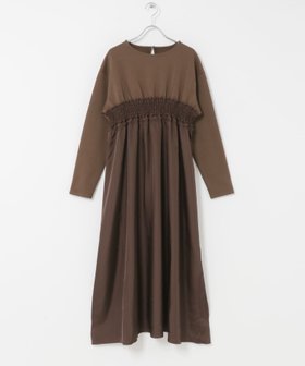 【アイテムズアーバンリサーチ/ITEMS URBAN RESEARCH】のシャーリングドッキングワンピース 人気、トレンドファッション・服の通販 founy(ファニー) ファッション Fashion レディースファッション Fashion for Women ワンピース Dresses 2025年 2025 2025春夏・S/S Spring/Summer 2025 SS25 シャーリング Shirring, Ruched ドッキング Docking, Mixed Material 夏 Summer S/S・春夏 SS, Spring/Summer, Warm Season 秋 Autumn 羽織 Haori, Light Jacket |ID:prp329100004741687