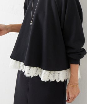 【ビアズリー/BEARDSLEY】の裾タムレースカットソー 人気、トレンドファッション・服の通販 founy(ファニー) ファッション Fashion レディースファッション Fashion for Women トップス・カットソー Cut & Sew Tops カットソー・ベーシックTシャツ Cut-and-Sewn Tops / Stretch Tees & Basics アクセサリー Fashion Accessories アクリル Acrylic Material カットソー Cut and Sewn Top シンプル Simple, Minimal 透かし Cut-Out, Lacework バランス Balance, Style Balance ループ Loop, Loop Knit レース Lace, Lace Fabric 冬 Winter / This Winter 再入荷 Restock / Back in Stock おすすめ Recommended / Our Picks |ID:prp329100004741712