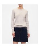 【ギャップ/GAP】のCashSoft カシミヤタッチ ケーブルニット セーター 人気、トレンドファッション・服の通販 founy(ファニー) ファッション Fashion レディースファッション Fashion for Women トップス・カットソー Cut & Sew Tops ニット Knit Tops & Sweaters シンプル Simple, Minimal セーター Sweater, Knitwear thumbnail WARM TAUPE HEATHER|ID: prp329100004741716 ipo3291000000034262142