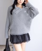 【クリア/clear】のサイドボタンフェザーニットチュニック 人気、トレンドファッション・服の通販 founy(ファニー) ファッション Fashion レディースファッション Fashion for Women トップス・カットソー Cut & Sew Tops ニット Knit Tops & Sweaters アシンメトリー Asymmetrical Style コンパクト Compact, Small Size ショート Short, Short Length シンプル Simple, Minimal チュニック Tunic, Long Top デニム Denim, Jeans Material バランス Balance, Style Balance ボトム Bottoms, Lower Wear ミニスカート Mini Skirt, Short Skirt ロング Long, Long-Length A/W・秋冬 Autumn/Winter thumbnail GY|ID: prp329100004741717 ipo3291000000034373097