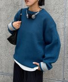 【チャオパニックティピー/CIAOPANIC TYPY】の【洗えるニット】リシェイプモーションワッフルニットプルオーバー 人気、トレンドファッション・服の通販 founy(ファニー) ファッション Fashion レディースファッション Fashion for Women トップス・カットソー Cut & Sew Tops ニット Knit Tops & Sweaters カジュアルプルオーバー・ニットトップス Pullovers & Knit Tops / Casual Pullovers 洗える Machine Washable カーゴパンツ Cargo Pants, Utility Pants シンプル Simple, Minimal スラックス Slacks, Dress Pants デニム Denim, Jeans Material トレンド Trend, Trending Now 定番 Standard, Basic Item メンズ Men's, Menswear リラックス Relax, Relaxed Fit ワッフル Waffle, Waffle Knit 冬 Winter / This Winter おすすめ Recommended / Our Picks thumbnail ブルー|ID: prp329100004741721 ipo3291000000034516809