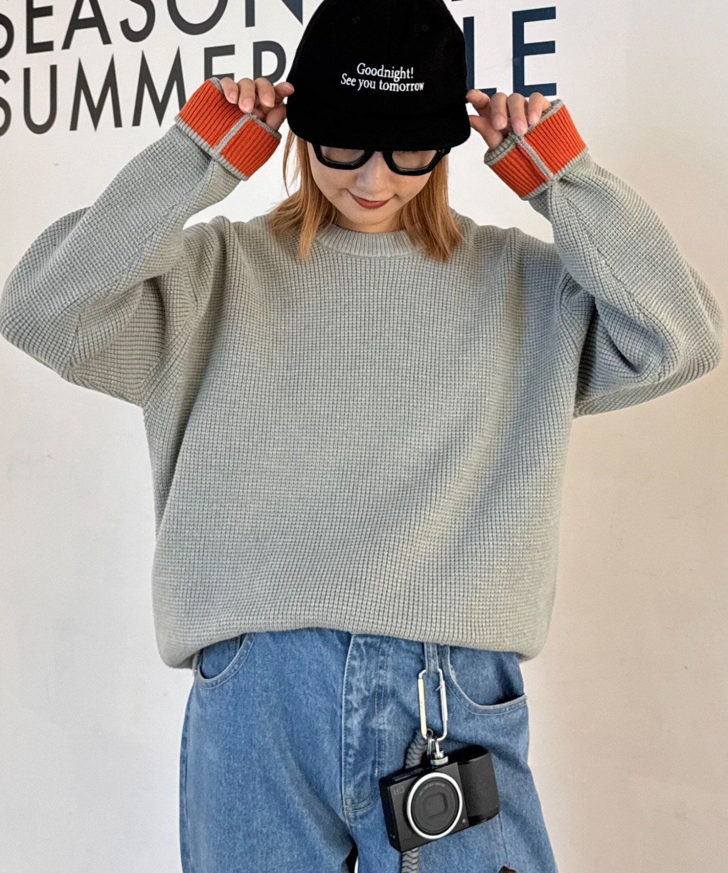 【チャオパニックティピー/CIAOPANIC TYPY】の【洗えるニット】リシェイプモーションワッフルニットプルオーバー インテリア・キッズ・メンズ・レディースファッション・服の通販 founy(ファニー) 　ファッション　Fashion　レディースファッション　Fashion for Women　トップス・カットソー　Cut & Sew Tops　ニット　Knit Tops & Sweaters　カジュアルプルオーバー・ニットトップス　Pullovers & Knit Tops / Casual Pullovers　洗える　Machine Washable　カーゴパンツ　Cargo Pants, Utility Pants　シンプル　Simple, Minimal　スラックス　Slacks, Dress Pants　デニム　Denim, Jeans Material　トレンド　Trend, Trending Now　定番　Standard, Basic Item　メンズ　Men's, Menswear　リラックス　Relax, Relaxed Fit　ワッフル　Waffle, Waffle Knit　冬　Winter / This Winter　おすすめ　Recommended / Our Picks　ライトグレー|ID: prp329100004741721 ipo3291000000034516812