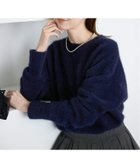 【スローブ イエナ/SLOBE IENA】のフォックスアルパカプルオーバー 人気、トレンドファッション・服の通販 founy(ファニー) ファッション Fashion レディースファッション Fashion for Women トップス・カットソー Cut & Sew Tops カジュアルプルオーバー・ニットトップス Pullovers & Knit Tops / Casual Pullovers カーディガン Cardigan, Knitwear サテン Satin, Glossy Fabric フォックス Fox, Fox Fur ベスト Vest, Waistcoat 冬 Winter / This Winter おすすめ Recommended / Our Picks 2025年 2025 2025-2026秋冬・A/W Autumn/Winter 2025–26 AW25–26 thumbnail ネイビー|ID: prp329100004741731 ipo3291000000034262269