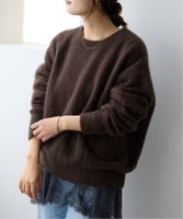 【スローブ イエナ/SLOBE IENA】のフォックスアルパカプルオーバー 人気、トレンドファッション・服の通販 founy(ファニー) ファッション Fashion レディースファッション Fashion for Women トップス・カットソー Cut & Sew Tops カジュアルプルオーバー・ニットトップス Pullovers & Knit Tops / Casual Pullovers カーディガン Cardigan, Knitwear サテン Satin, Glossy Fabric フォックス Fox, Fox Fur ベスト Vest, Waistcoat 冬 Winter / This Winter おすすめ Recommended / Our Picks 2025年 2025 2025-2026秋冬・A/W Autumn/Winter 2025–26 AW25–26 |ID:prp329100004741731