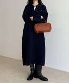 【フレディ&グロスター/FREDY&GLOSTER】のFR刺繍衿付きニットワンピース 人気、トレンドファッション・服の通販 founy(ファニー) ファッション Fashion レディースファッション Fashion for Women ワンピース Dresses ニットワンピース Knit Dresses トレンド Trend, Trending Now おすすめ Recommended / Our Picks 2025年 2025 2025-2026秋冬・A/W Autumn/Winter 2025–26 AW25–26 thumbnail ネイビー|ID: prp329100004741762 ipo3291000000034262510
