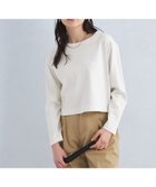 【ユナイテッドアローズ/UNITED ARROWS】のコンパクト クロップド プルオーバー カットソー 人気、トレンドファッション・服の通販 founy(ファニー) ファッション Fashion レディースファッション Fashion for Women トップス・カットソー Cut & Sew Tops カジュアルプルオーバー・ニットトップス Pullovers & Knit Tops / Casual Pullovers カットソー・ベーシックTシャツ Cut-and-Sewn Tops / Stretch Tees & Basics 春 Spring 秋 Autumn カットソー Cut and Sewn Top クロップド Cropped, Short Length コンパクト Compact, Small Size ボーダー Border, Stripe ロング Long, Long-Length ワイド Wide, Wide Fit アウトレット Outlet / Clearance thumbnail OFF WHITE|ID: prp329100004741793 ipo3291000000034262756