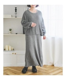 【ジェイ アンド シュプール/Re J&SUPURE】のSET ニットトップス×ノースリワンピース 人気、トレンドファッション・服の通販 founy(ファニー) ファッション Fashion レディースファッション Fashion for Women ワンピース Dresses インナー Innerwear シンプル Simple, Minimal タイトスカート Pencil Skirt, Tight Skirt パッチワーク Patchwork, Mixed Fabric フェミニン Feminine, Girly ポケット Pocket, Pocket Detail マーメイド Mermaid, Fishtail Silhouette |ID:prp329100004741803