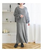 【ジェイ アンド シュプール/Re J&SUPURE】のSET ニットトップス×ノースリワンピース 人気、トレンドファッション・服の通販 founy(ファニー) ファッション Fashion レディースファッション Fashion for Women ワンピース Dresses インナー Innerwear シンプル Simple, Minimal タイトスカート Pencil Skirt, Tight Skirt パッチワーク Patchwork, Mixed Fabric フェミニン Feminine, Girly ポケット Pocket, Pocket Detail マーメイド Mermaid, Fishtail Silhouette thumbnail グレー|ID: prp329100004741803 ipo3291000000034262827