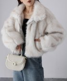 【リベリー/Riberry】のダブルジップ2WAYミックスファーブルゾン 人気、トレンドファッション・服の通販 founy(ファニー) ファッション Fashion レディースファッション Fashion for Women アウター Coat / Outerwear Collection ブルゾンジャケット・スポーティアウター Blouson Jackets コンパクト Compact, Small Size 軽量 Lightweight, Ultra Light ショート Short, Short Length シンプル Simple, Minimal スウェット / スエット Sweatshirt, Sweatwear スタンド Stand Collar, Upright Stand デニム Denim, Jeans Material トレンド Trend, Trending Now バランス Balance, Style Balance フェイクファー Faux Fur, Imitation Fur ブルゾン Blouson, Bomber Jacket ボトム Bottoms, Lower Wear 防寒 Cold Protection, Winter-Ready ミックス Mix, Mixed Style ロング Long, Long-Length ワイド Wide, Wide Fit 冬 Winter / This Winter 再入荷 Restock / Back in Stock おすすめ Recommended / Our Picks エレガント 上品 Elegant thumbnail アイボリー|ID: prp329100004741810 ipo3291000000034262903