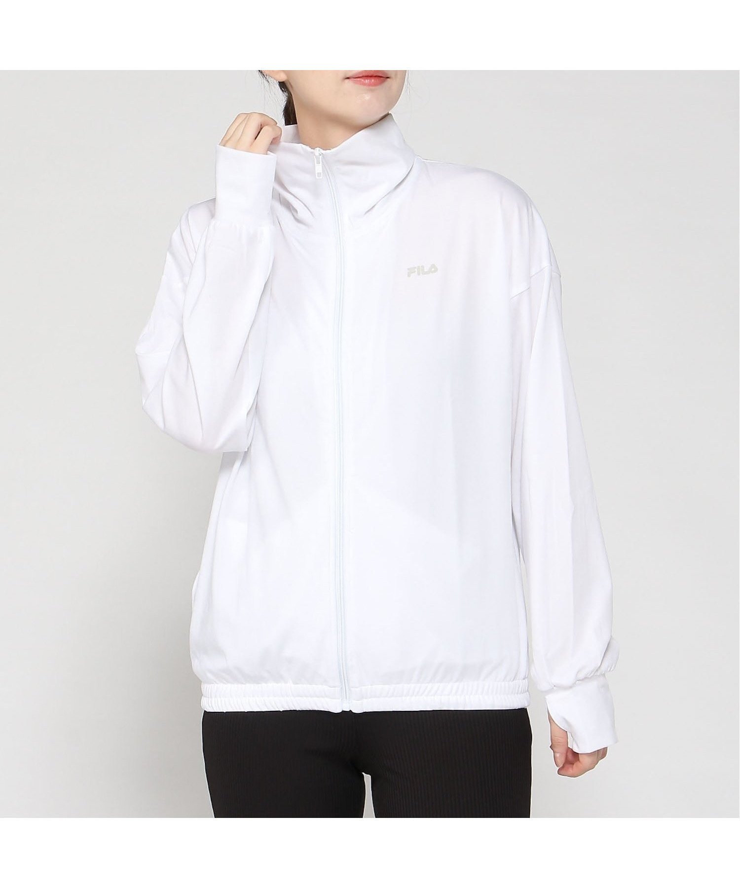 【ニッキー/nikki】のFILA/UVブルゾン インテリア・キッズ・メンズ・レディースファッション・服の通販 founy(ファニー) 　ファッション　Fashion　レディースファッション　Fashion for Women　アウター　Coat / Outerwear Collection　ブルゾンジャケット・スポーティアウター　Blouson Jackets　スマート　Smart, Elegant　ブルゾン　Blouson, Bomber Jacket　プリント　Print, Printed Pattern　WT|ID: prp329100004741821 ipo3291000000034263157