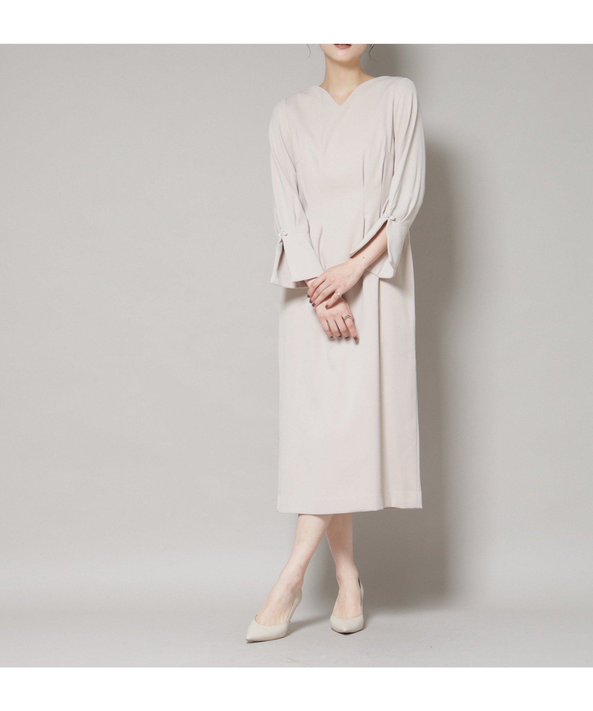 【ナノ ユニバース/nano universe】のtroisieme chaco/DOUBLECLOTH ワンピース インテリア・キッズ・メンズ・レディースファッション・服の通販 founy(ファニー) 　ファッション　Fashion　レディースファッション　Fashion for Women　ワンピース　Dresses　アクセサリー　Fashion Accessories　ウォッシャブル　Machine Washable　オケージョン　Occasion Wear　カーディガン　Cardigan, Knitwear　ジャケット　Jacket, Outerwear　パール　Pearl, Pearl Accent　フォーマル　Formal, Dressy　おすすめ　Recommended / Our Picks　結婚式　Wedding　二次会　After Party　2025年　2025　2025-2026秋冬・A/W　Autumn/Winter 2025–26 AW25–26　アイボリー7|ID: prp329100004741837 ipo3291000000034263387