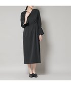 【ナノ ユニバース/nano universe】のtroisieme chaco/DOUBLECLOTH ワンピース ブラック|ID:prp329100004741837