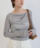 【セレクトモカ/SELECT MOCA】のドレープシアートップス 人気、トレンドファッション・服の通販 founy(ファニー) ファッション Fashion レディースファッション Fashion for Women トップス・カットソー Cut & Sew Tops おすすめ Recommended / Our Picks シンプル Simple, Minimal スラックス Slacks, Dress Pants デニム Denim, Jeans Material トレンド Trend, Trending Now ボトム Bottoms, Lower Wear エレガント 上品 Elegant thumbnail グレー-900|ID: prp329100004741871 ipo3291000000034286579