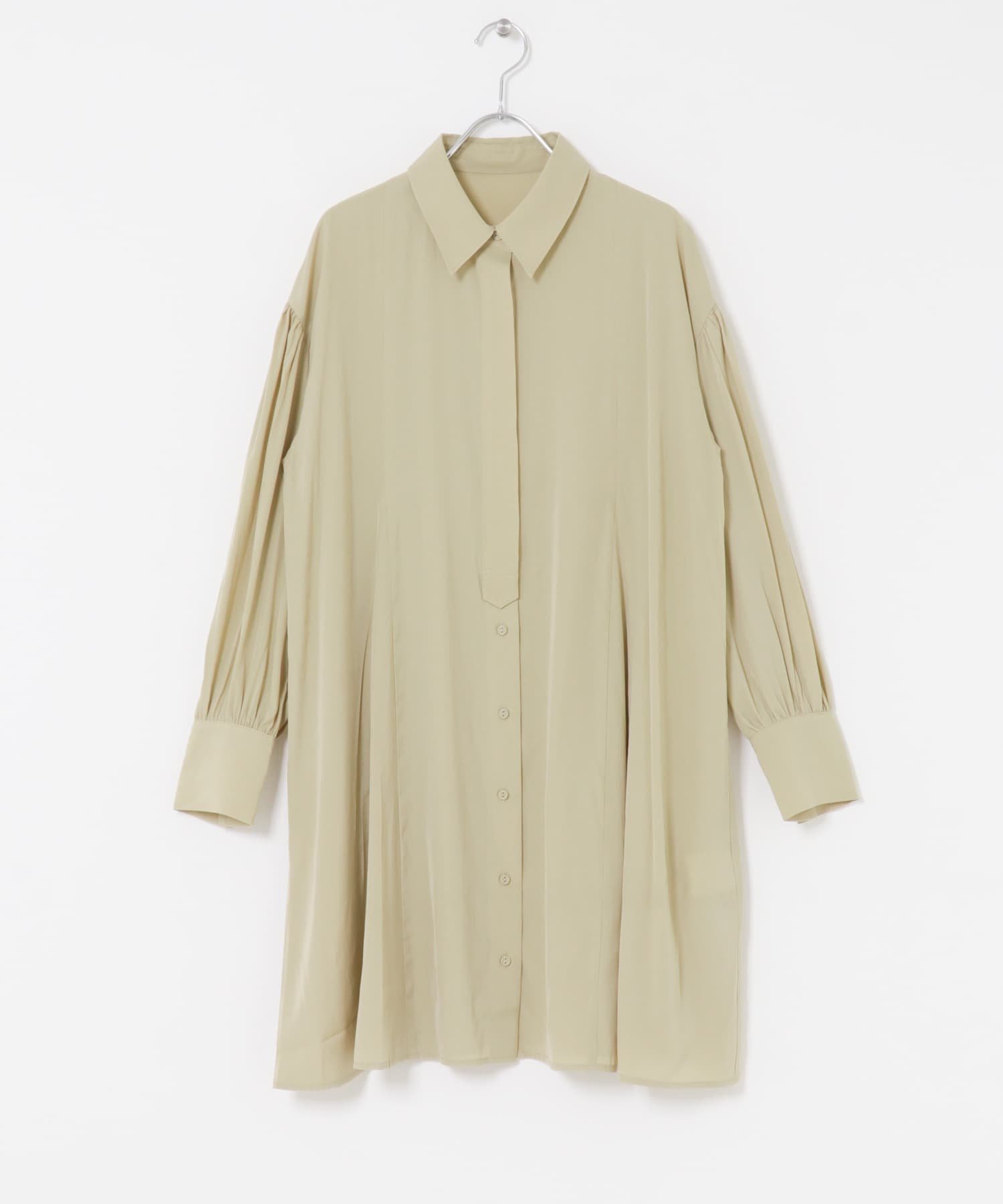 【アイテムズアーバンリサーチ/ITEMS URBAN RESEARCH】のチュニックシャツ インテリア・キッズ・メンズ・レディースファッション・服の通販 founy(ファニー) 　ファッション　Fashion　レディースファッション　Fashion for Women　トップス・カットソー　Cut & Sew Tops　シャツ・ブラウス・オフィスカジュアル　Elegant Blouses & Button-Ups　2025年　2025　2025-2026秋冬・A/W　Autumn/Winter 2025–26 AW25–26　冬　Winter / This Winter　シンプル　Simple, Minimal　チュニック　Tunic, Long Top　ベーシック　Basic, Essential　ボトム　Bottoms, Lower Wear　レギュラー　Regular, Standard Fit　A/W・秋冬　Autumn/Winter　ベージュ|ID: prp329100004741894 ipo3291000000034264019