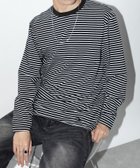 【セットアップセブン/SETUP7】のSETUP7/長袖 ボーダーオーバーサイズロングスリーブTシャツ SCCH364 人気、トレンドファッション・服の通販 founy(ファニー) ファッション Fashion レディースファッション Fashion for Women トップス・カットソー Cut & Sew Tops シャツ・ブラウス・オフィスカジュアル Elegant Blouses & Button-Ups ロングTシャツ・Tシャツ Longline T-Shirts & Tees アウトドア Outdoor Clothing アクセサリー Fashion Accessories アンダー Underwear Essentials インナー Innerwear カーゴパンツ Cargo Pants, Utility Pants キャップ Cap, Baseball Cap キャミワンピース Cami Dress, Slip Dress サングラス Sunglasses, Shades シンプル Simple, Minimal スウェット / スエット Sweatshirt, Sweatwear スニーカー Sneakers, Trainers スポーツ Sports, Activewear スラックス Slacks, Dress Pants スリーブ Sleeve, Long Sleeve / Short Sleeve セットアップ Set-Up, Coordinated Outfit トレンド Trend, Trending Now 人気 Popular, Best Seller 長袖 Long Sleeve, Full Sleeve ハーフ Half, Half-Length ベーシック Basic, Essential ボーダー Border, Stripe ミックス Mix, Mixed Style メッシュ Mesh, Net Fabric リラックス Relax, Relaxed Fit ロング Long, Long-Length thumbnail BLK|ID: prp329100004741948 ipo3291000000034298494