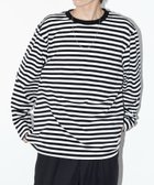 【セットアップセブン/SETUP7】のSETUP7/長袖 ボーダーオーバーサイズロングスリーブTシャツ SCCH364 人気、トレンドファッション・服の通販 founy(ファニー) ファッション Fashion レディースファッション Fashion for Women トップス・カットソー Cut & Sew Tops シャツ・ブラウス・オフィスカジュアル Elegant Blouses & Button-Ups ロングTシャツ・Tシャツ Longline T-Shirts & Tees アウトドア Outdoor Clothing アクセサリー Fashion Accessories アンダー Underwear Essentials インナー Innerwear カーゴパンツ Cargo Pants, Utility Pants キャップ Cap, Baseball Cap キャミワンピース Cami Dress, Slip Dress サングラス Sunglasses, Shades シンプル Simple, Minimal スウェット / スエット Sweatshirt, Sweatwear スニーカー Sneakers, Trainers スポーツ Sports, Activewear スラックス Slacks, Dress Pants スリーブ Sleeve, Long Sleeve / Short Sleeve セットアップ Set-Up, Coordinated Outfit トレンド Trend, Trending Now 人気 Popular, Best Seller 長袖 Long Sleeve, Full Sleeve ハーフ Half, Half-Length ベーシック Basic, Essential ボーダー Border, Stripe ミックス Mix, Mixed Style メッシュ Mesh, Net Fabric リラックス Relax, Relaxed Fit ロング Long, Long-Length thumbnail BLK2|ID: prp329100004741948 ipo3291000000034298495
