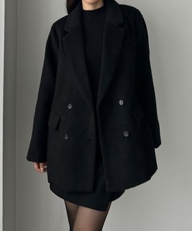 【ジュノア/JUNOAH】のLouere シャギーテーラードジャケットコート 人気、トレンドファッション・服の通販 founy(ファニー) ファッション Fashion レディースファッション Fashion for Women アウター Coat / Outerwear Collection コート・ロングコート・ピーコート Long Coats, Peacoats & More レディースジャケット・軽アウター Jackets テーラードジャケット / 通勤・きれいめスタイル Tailored Jackets & Blazers |ID:prp329100004741964