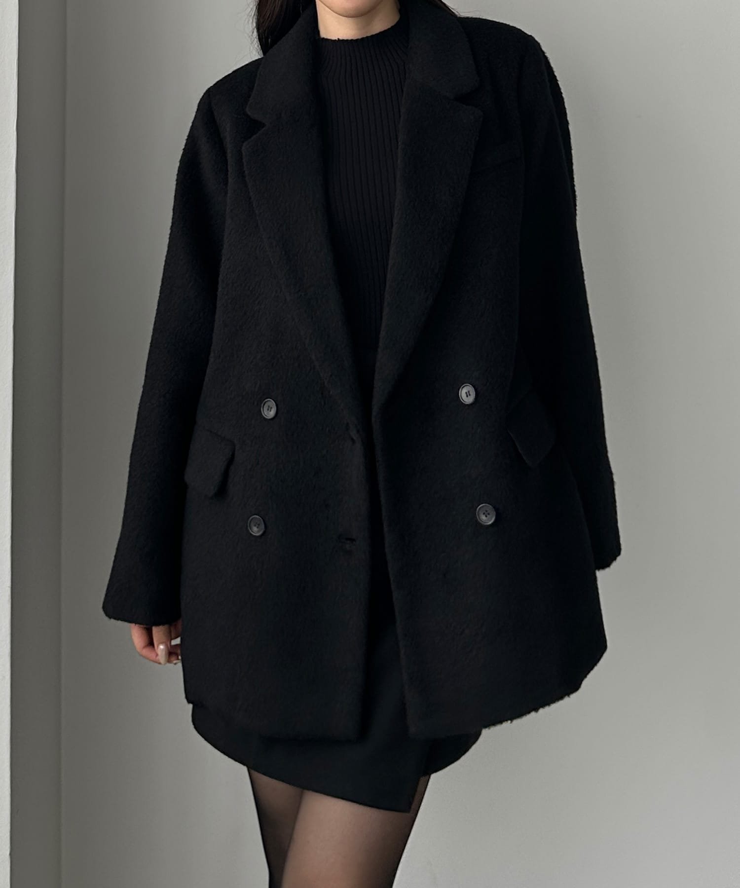 【ジュノア/JUNOAH】のLouere シャギーテーラードジャケットコート 人気、トレンドファッション・服の通販 founy(ファニー)  ファッション Fashion レディースファッション Fashion for Women アウター Coat / Outerwear Collection コート・ロングコート・ピーコート Long Coats, Peacoats & More レディースジャケット・軽アウター Jackets テーラードジャケット / 通勤・きれいめスタイル Tailored Jackets & Blazers  other-1|ID: prp329100004741964 ipo3291000000034329377