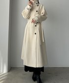 【ジュノア/JUNOAH】のLouere 2wayハイネックウールライクウエストシェイプフレアコート 人気、トレンドファッション・服の通販 founy(ファニー) ファッション Fashion レディースファッション Fashion for Women アウター Coat / Outerwear Collection コート・ロングコート・ピーコート Long Coats, Peacoats & More thumbnail アイボリー|ID: prp329100004741966 ipo3291000000034381412