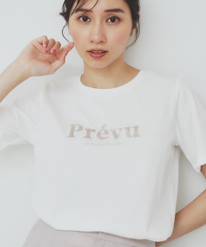 【インデックス/INDEX】のスパンコール刺繍ロゴTシャツ【洗濯機洗い可/接触冷感/UVケア】 インテリア・キッズ・メンズ・レディースファッション・服の通販 founy(ファニー) https://founy.com/ ファッション Fashion レディースファッション Fashion for Women トップス・カットソー Cut & Sew Tops シャツ・ブラウス・オフィスカジュアル Elegant Blouses & Button-Ups ロングTシャツ・Tシャツ Longline T-Shirts & Tees エレガント 上品 Elegant シンプル Simple, Minimal スパンコール Sequins, Sequin Embellishment スマート Smart, Elegant フロント Front, Front Design リラックス Relax, Relaxed Fit 夏 Summer |ID: prp329100004741967 ipo3291000000034264775